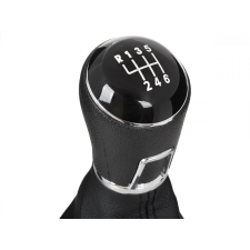 DCR Skoda Rapid II 2012- sebességváltó gomb + váltószoknya 6-SEBESSÉGES KRÓM kerettel autóalkatrész