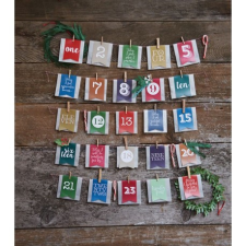 DCWV DIY Papírkészlet, DIY Project Stack / Lia Griffith - Advent Calendar (1 csomag) decoupage papír
