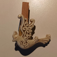 DD Mini csipesz romantika galamb 4,5cm dekorációs kellék