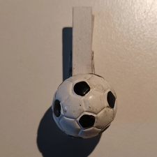 DD Mini csipeszek foci focilabda nagy 4,5cm dekorációs kellék