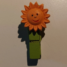 DD Mini csipeszek tavasz nap 3,5cm dekorációs kellék