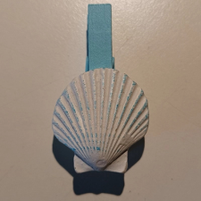 DD Mini csipeszek tengerpart, 4,5cm kagyló dekorációs kellék