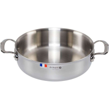  De Buyer Affinity, 28cm, 4.6l, Alacsony, Rozsdamentes Acél, Ezüst lábas edény