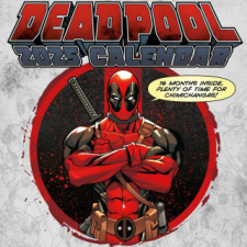 Deadpool 2025 30X30 Broschürenkalender naptár, kalendárium