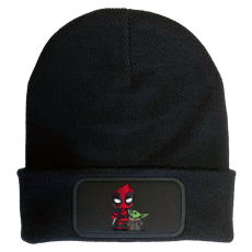  Deadpool és Baby Yoda mintájú - Téli Sapka