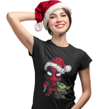  Deadpool és Baby Yoda - Női Póló női póló