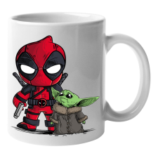 Deadpool és Yoda - Bögre Gyerekeknek bögrék, csészék