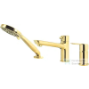 Deante ARNIKA 3-lyukú kádtöltő csaptelep, zuhanyszettel, arany BQA_Z13M