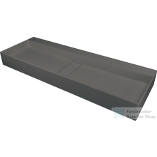 Deante BLUR ráültethető gránit mosdó 100x40 lefolyófedéllel, metál antracit CQB_TU1S szaniter