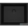 Deante CORDA gránit mosogató, 1 medencés, 540x440 mm, fekete ZQA_N10C