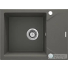 Deante EVORA gránit mosogató, 1 medencés, csepegtetővel, 590x440 mm, antracit metál ZQJ_T11A