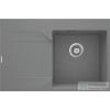 Deante EVORA gránit mosogató, 1 medencés, csepegtetővel, 760x500 mm, metálszürke, balos, ZQJ_S11L