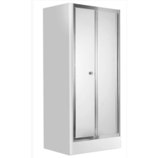 Deante 'FLEX tolós zuhanyajtó 90x185 cm matt üveg' kád, zuhanykabin