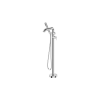Deante Freestanding bathtub mixer with shower set