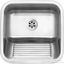 Deante ipari mosogató, 1 medencés, 450x450 mm, szatén ZYK_010A mosogatótálca