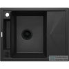 Deante MAGNETIC gránit mosogató, 1 medencés, csepegtetővel 640x500 mm, grafit metál ZRM_G11A