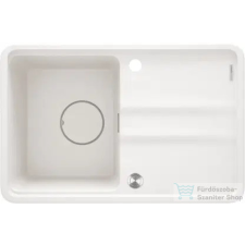 Deante MOMI gránit mosogató, 1 medencés, csepegtetővel, alabástrom ZKM_A11A mosogatótálca