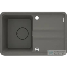 Deante MOMI gránit mosogató, 1 medencés, csepegtetővel, antracit metál ZKM_T11A mosogatótálca