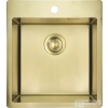 Deante OLFATO acél mosogató, 1 medencés, szálcsiszolt arany ZPO_R10A