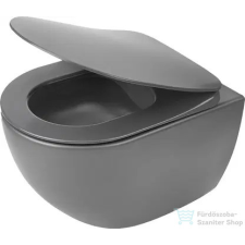 Deante Peonia Zero fali WC ülőkével, rimless, antracit CDEDDZPW szaniter