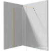 Deante PRIZMA zuhanyfal, walk-in 1000 mm, arany KTJ_Z30P