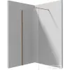 Deante PRIZMA zuhanyfal, walk-in 700 mm, szálcsiszolt bronz KTJ_C37P