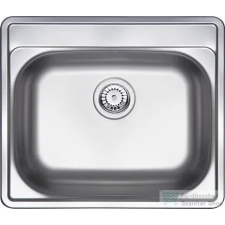 Deante SOUL acél mosogató, 1 medencés, 600x500 mm, szatén ZYU_0103 mosogatótálca