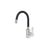 Deante Washbasin mixer with curved spout