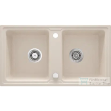 Deante ZORBA gránit mosogató, 2 medencés, bézs ZQZ_5203 mosogatótálca