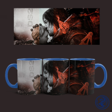  Death Stranding - Sam és BB bögre (Kék) ajándéktárgy