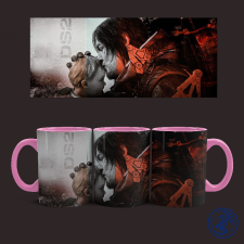  Death Stranding - Sam és BB bögre (Rózsaszín) ajándéktárgy