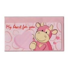  DEBBI TEHÉN KÉPESLAP/60549 party kellék