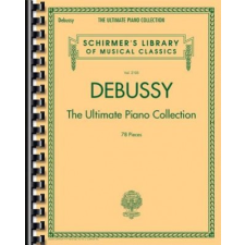  Debussy - The Ultimate Piano Collection idegen nyelvű könyv