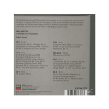Decca Zoltán Kocsis - Bartók: Complete Solo Piano Works (Box Set) (Cd) klasszikus