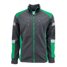 Declan 46595 Polár kardigán zöld, 2XL-es méret munkaruha