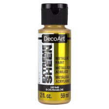 DecoArt Akril festék - metál 59ml, 24K Gold / DecoArt Extreme Sheen® (1 db) akrilfesték