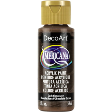 DecoArt Akrilfesték matt 59ml - Dark Chocolate - DecoArt Americana® Acrylics (1 db) akrilfesték