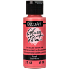 DecoArt Üvegfesték 59 ml Coral Korall DecoArt Glass Paint (1 db)