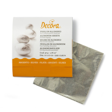Decora alumíniumlap, ezüst, 150 db sütés és főzés