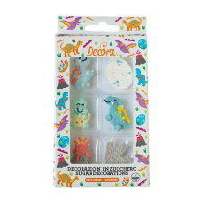 Decora Decora cukordísz, dino, 6db sütés és főzés