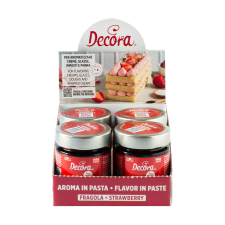 Decora koncentrált aroma paszta, eper, 100g sütés és főzés