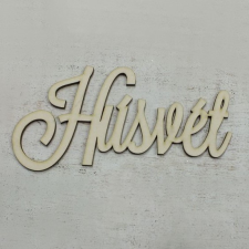 Decorolla Fa felirat &quot;Húsvét&quot; 15cm x 7,5cm dekorációs kellék