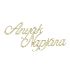 Decorolla Fa &quot;Anyák Napjára&quot;&quot; felirat 12,7cm dekorációs kellék