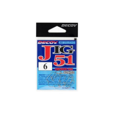  Decoy Jig51 Limerick Fine #8 jig horog 10 db/csg horog