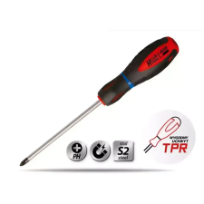 DEDRA 17W016 csavarhúzó csillag phillips ph2x125mm, s2acél, 3anyagú fogantyú csavarhúzó