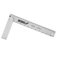 DEDRA asztalos derékszög 300x150 mm alumínium mérőműszer