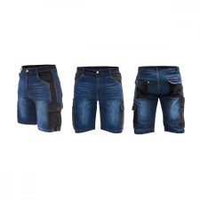 DEDRA BH45ST-L farmer rövidnadrág, méret l, denim 280g/m2 munkaruha