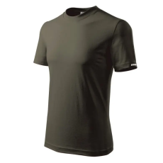 DEDRA BH5TA-XXXL férfi rövid ujjú póló xxxl, army, 100% pamut