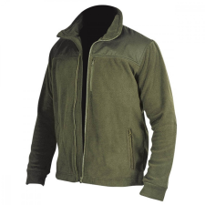 DEDRA BH6PA-XL polár pulóver betétekkel,280g/m2,méret:xl,szín: zöld-katonai munkaruha