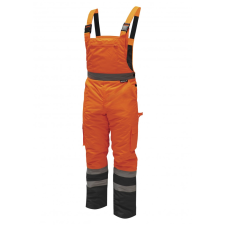 DEDRA BH80SO2-XL bélelt fényvisszaverős kertésznadrág méret xl,narancs barkácsolás, csiszolás, rögzítés